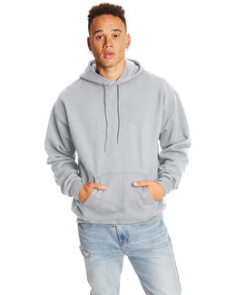 Hanes Ultimate Cotton Pullover Hoodie Sweatshirt F170 | Light Steel - Front