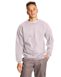Hanes Ultimate Cotton Crewneck Sweatshirt F260 | Pale Pink - Front