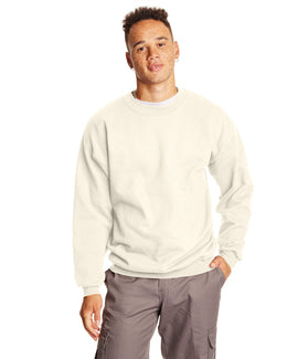 Hanes Ultimate Cotton Crewneck Sweatshirt F260 | Natural - Front