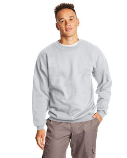 Hanes Ultimate Cotton Crewneck Sweatshirt F260 | Light Steel - Front