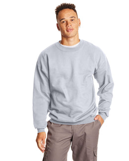 Hanes Ultimate Cotton Crewneck Sweatshirt F260 | Ash - Front