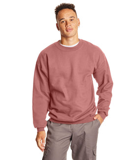 Hanes Ultimate Cotton Crewneck Sweatshirt F260 | Mauve - Front