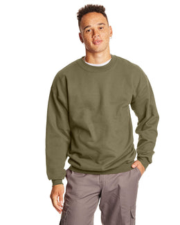 Hanes Ultimate Cotton Crewneck Sweatshirt F260 | Oregano - Front