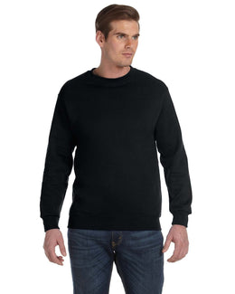 Gildan DryBlend 50/50 Crewneck Sweatshirt G120 | Black - Front