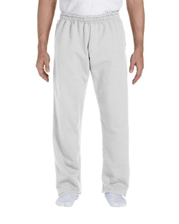 Gildan Open Bottom Sweatpants G123 | Ash - Front