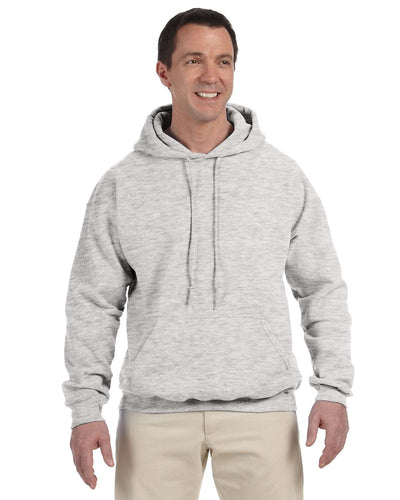 Gildan DryBlend 50/50 Hoodie Sweatshirt G125 | Ash Grey - Front