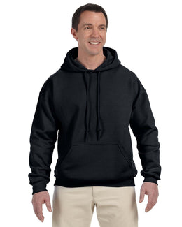 Gildan DryBlend 50/50 Hoodie Sweatshirt G125 | Black - Front