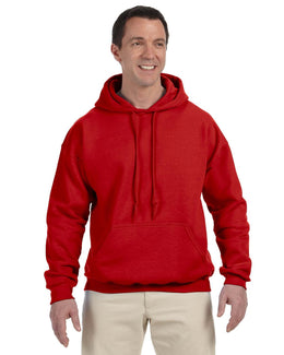 Gildan DryBlend 50/50 Hoodie Sweatshirt G125 | Red - Front