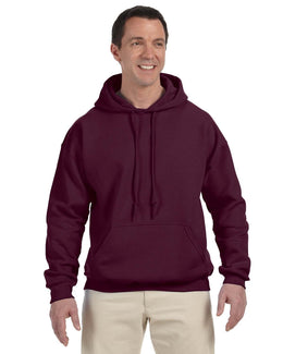 Gildan DryBlend 50/50 Hoodie Sweatshirt G125 | Maroon - Front