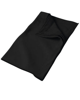 Gildan DryBlend Fleece Blanket G129 | Black - Front