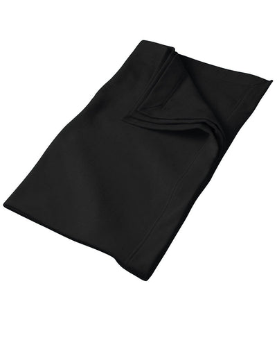 Gildan DryBlend Fleece Blanket G129 | Black - Front