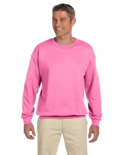 Gildan Lightweight 50/50 Crewneck Sweatshirt G180 | Azalea - Front