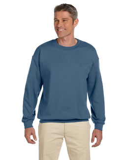 Gildan Lightweight 50/50 Crewneck Sweatshirt G180 | Indigo Blue - Front