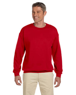 Gildan Lightweight 50/50 Crewneck Sweatshirt G180 | Cherry Red - Front
