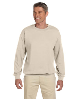 Gildan Lightweight 50/50 Crewneck Sweatshirt G180 | Sand - Front