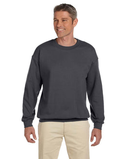 Gildan Lightweight 50/50 Crewneck Sweatshirt G180 | Charcoal - Front