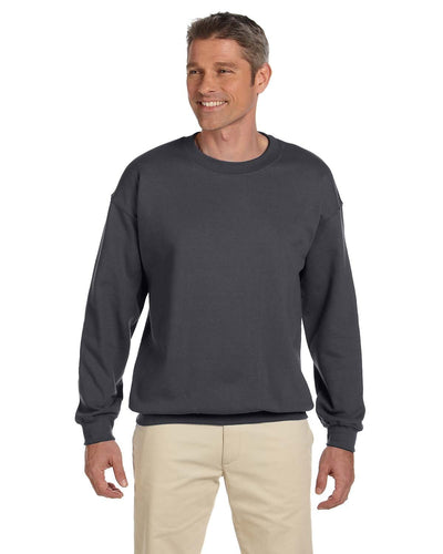 Gildan Lightweight 50/50 Crewneck Sweatshirt G180 | Charcoal - Front
