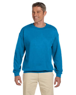 Gildan Lightweight 50/50 Crewneck Sweatshirt G180 | Sapphire - Front