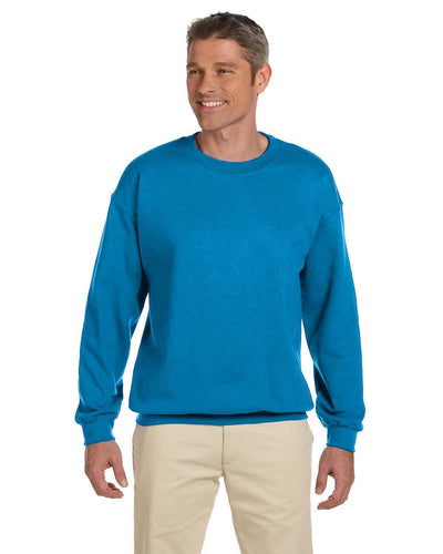Gildan Lightweight 50/50 Crewneck Sweatshirt G180 | Sapphire - Front