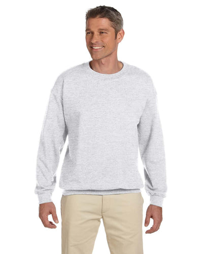 Gildan Lightweight 50/50 Crewneck Sweatshirt G180 | Ash - Front