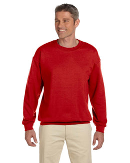 Gildan Lightweight 50/50 Crewneck Sweatshirt G180 | Red - Front