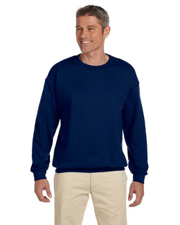 Gildan Lightweight 50/50 Crewneck Sweatshirt G180 | Navy - Front