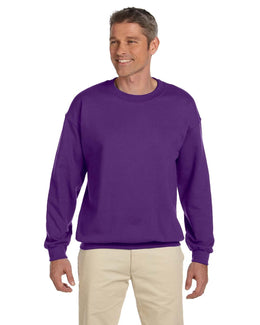 Gildan Lightweight 50/50 Crewneck Sweatshirt G180 | Purple - Front