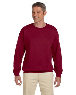 Gildan Lightweight 50/50 Crewneck Sweatshirt G180 | Antiq Cherry Red - Front