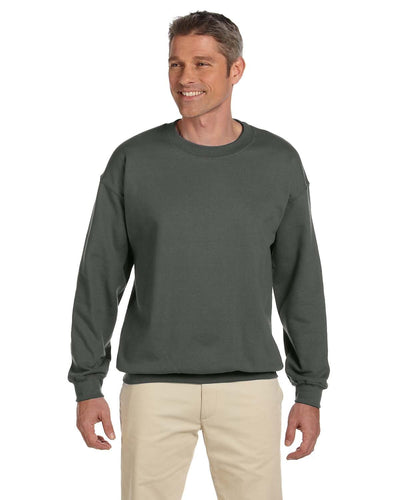 Gildan Lightweight 50/50 Crewneck Sweatshirt G180 | Military Green - Front