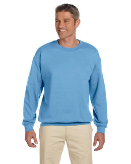 Gildan Lightweight 50/50 Crewneck Sweatshirt G180 | Carolina Blue - Front