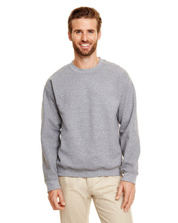 Gildan Lightweight 50/50 Crewneck Sweatshirt G180 | Graphite Heather - Front