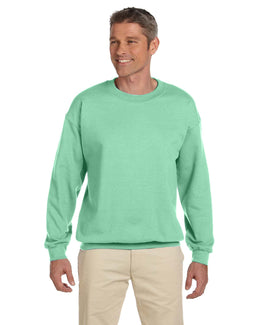 Gildan Lightweight 50/50 Crewneck Sweatshirt G180 | Mint Green - Front