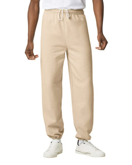 Gildan Lightweight 50/50 Sweatpants G182 | Sand - Front