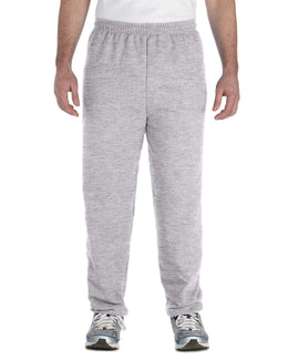 Gildan Lightweight 50/50 Sweatpants G182 | Sport Grey - Front