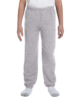 Gildan Youth 50/50 Sweatpants G182B | Sport Grey - Front