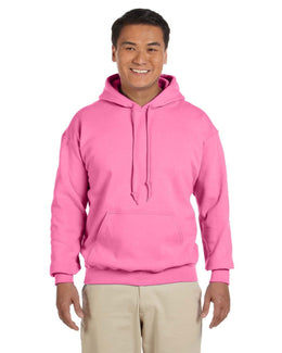 Gildan Lightweight 50/50 Hoodie Sweatshirt G185 | Azalea - Front