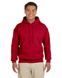 Gildan Lightweight 50/50 Hoodie Sweatshirt G185 | Cherry Red - Front