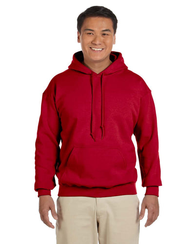 Gildan Lightweight 50/50 Hoodie Sweatshirt G185 | Cherry Red - Front