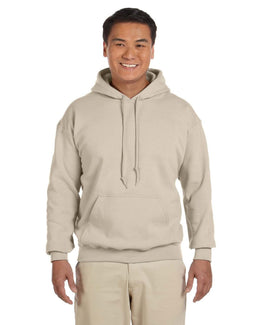 Gildan Lightweight 50/50 Hoodie Sweatshirt G185 | Sand - Front