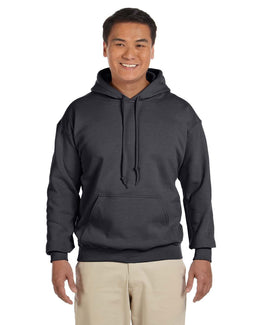 Gildan Lightweight 50/50 Hoodie Sweatshirt G185 | Charcoal - Front