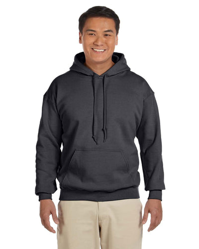 Gildan Lightweight 50/50 Hoodie Sweatshirt G185 | Charcoal - Front