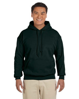 Gildan Lightweight 50/50 Hoodie Sweatshirt G185 | Forest Green - Front