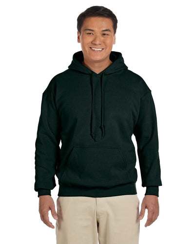 Gildan Lightweight 50/50 Hoodie Sweatshirt G185 | Forest Green - Front