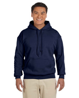 Gildan Lightweight 50/50 Hoodie Sweatshirt G185 | Navy - Front