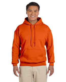 Gildan Lightweight 50/50 Hoodie Sweatshirt G185 | Orange - Front