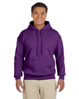 Gildan Lightweight 50/50 Hoodie Sweatshirt G185 | Purple - Front