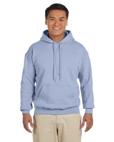 Gildan Lightweight 50/50 Hoodie Sweatshirt G185 | Light Blue - Front