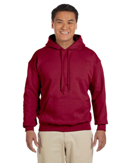 Gildan Lightweight 50/50 Hoodie Sweatshirt G185 | Cardinal Red - Front