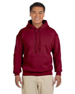 Gildan Lightweight 50/50 Hoodie Sweatshirt G185 | Antiq Cherry Red - Front