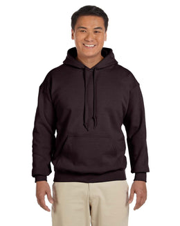 Gildan Lightweight 50/50 Hoodie Sweatshirt G185 | Dark Chocolate - Front